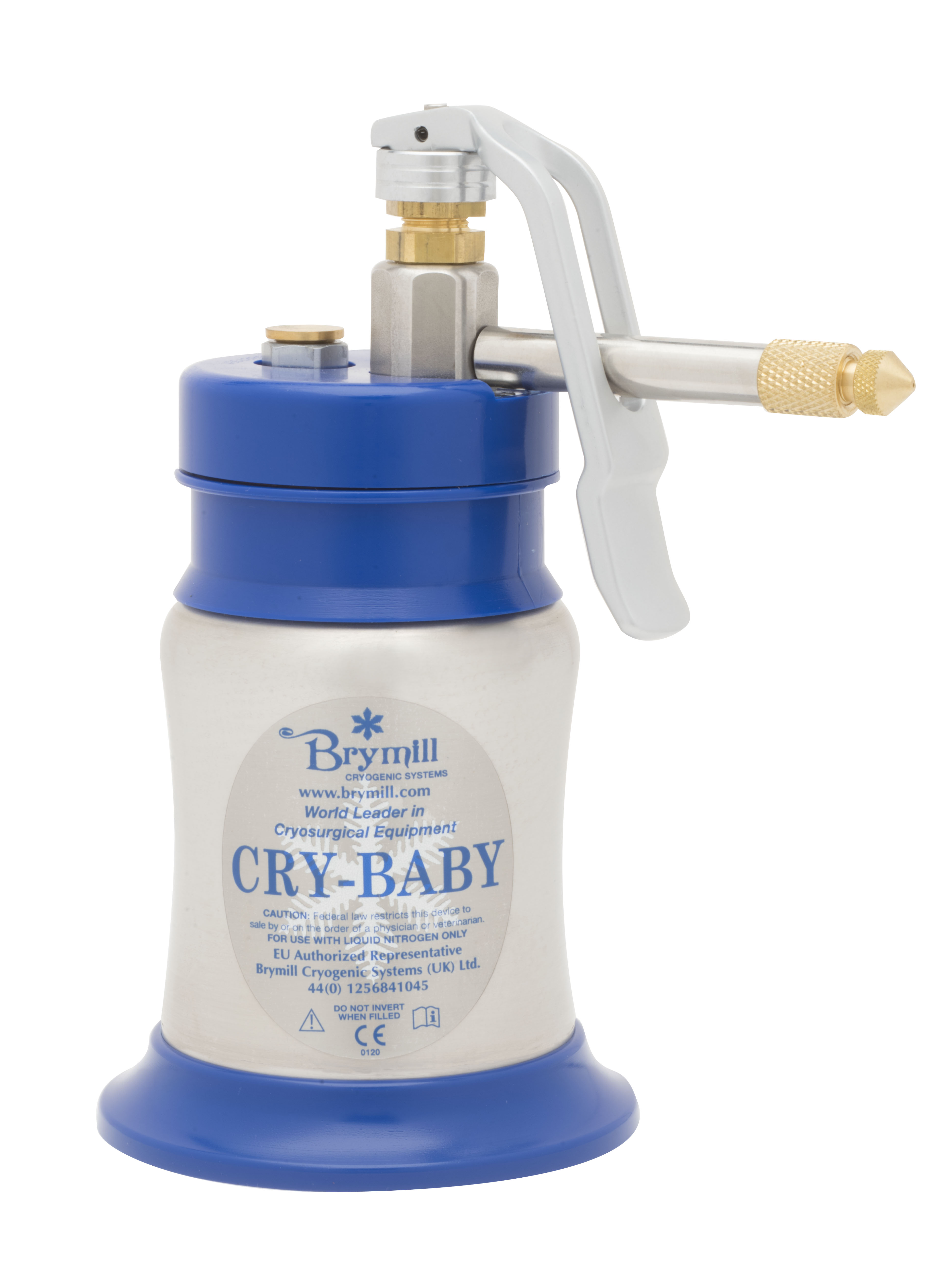 Canister Tank Liquid Nitrogen Cryosurgical Cry-Baby® 125 mL 4 oz. by Brymill Cryogenic Systems, Inc.  ID B-400